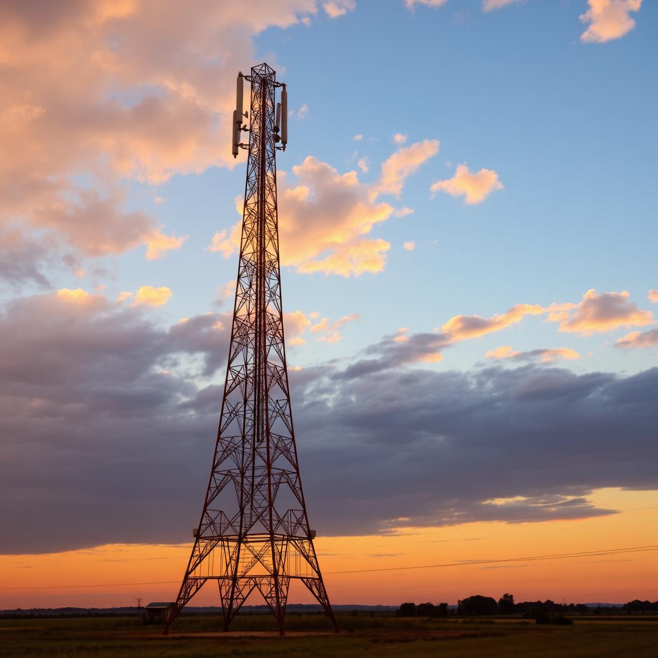 Torre autosoportada 60 m